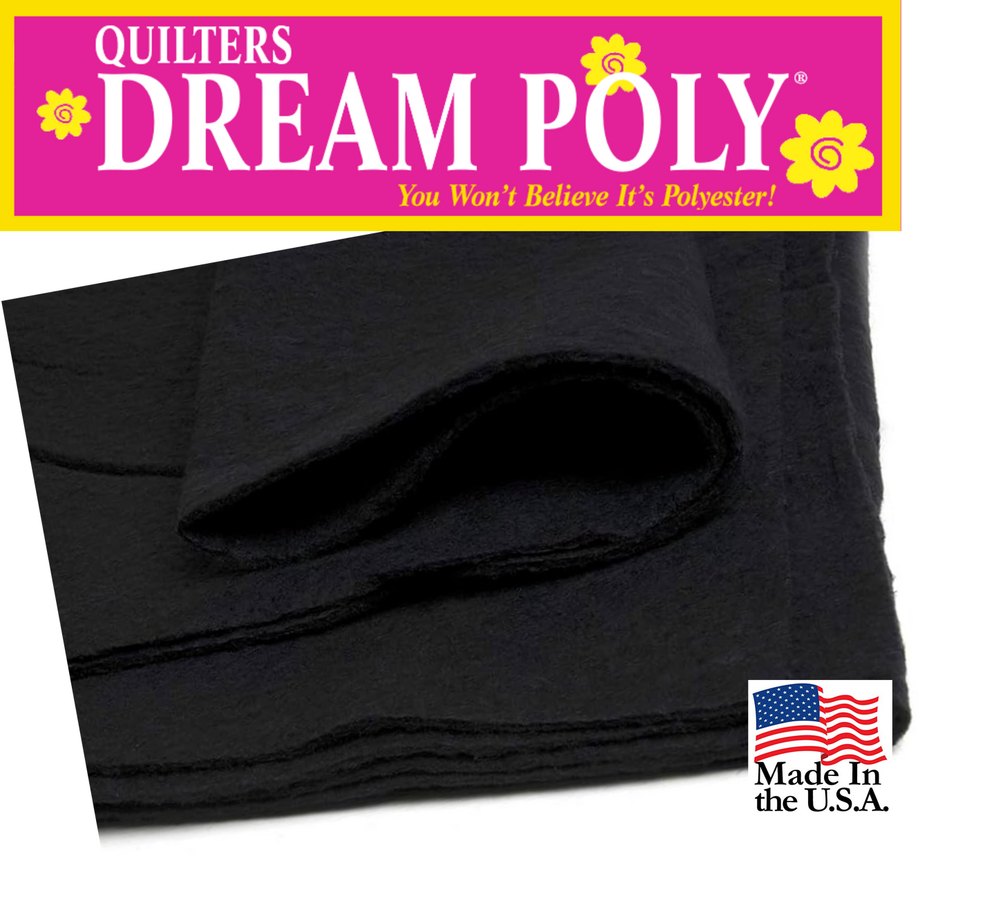 Quilters Dream Poly - Black