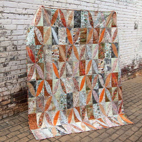 Burnished Quilt Pattern - Featuring Orange Palette by Tim Holtz Free Download