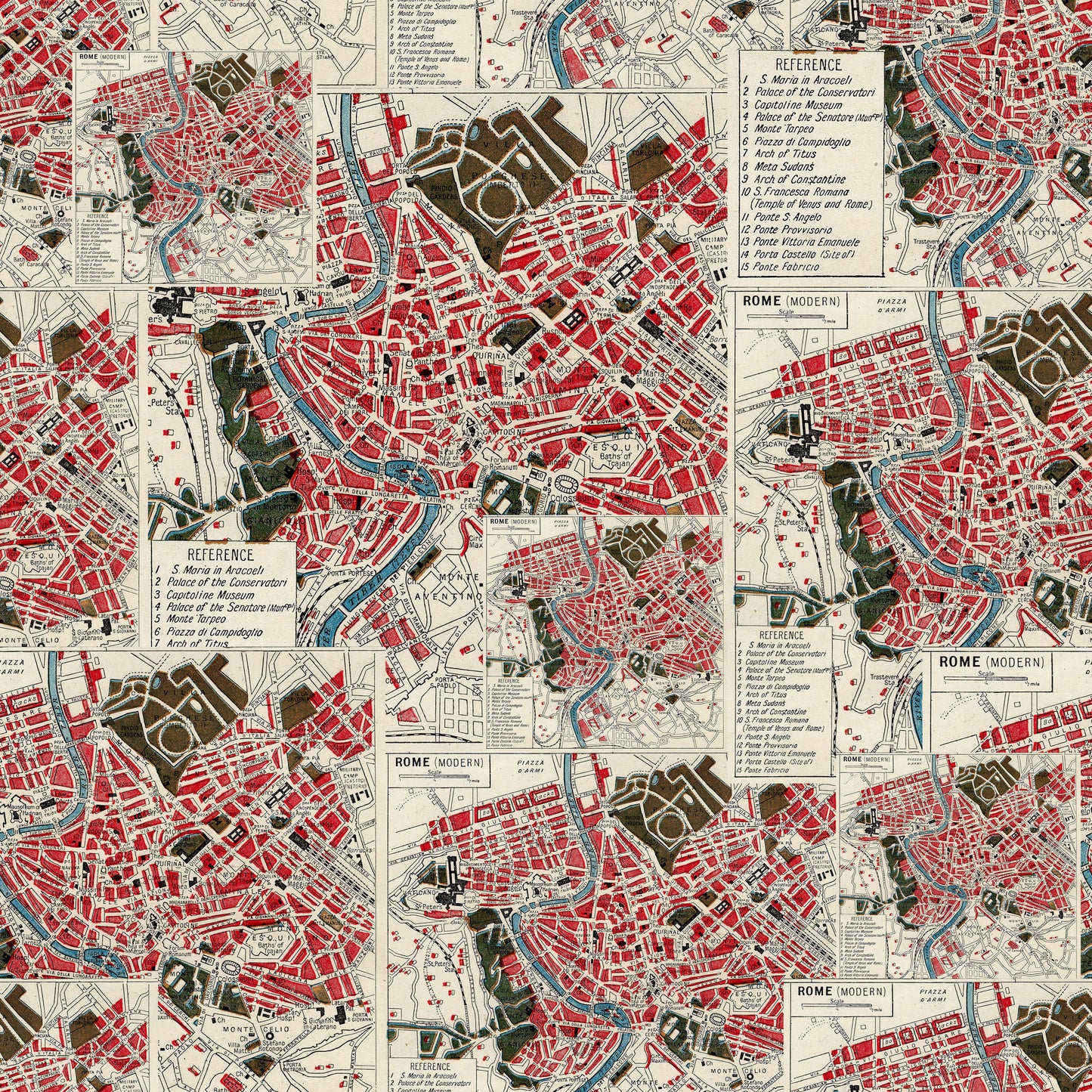 Red – Map by Tim Holtz Palette Red for Free Spirit