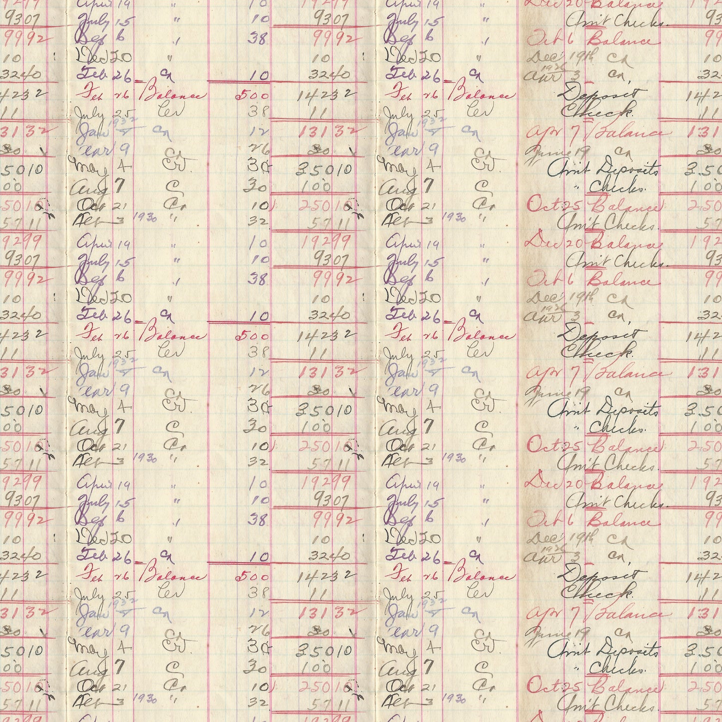 Red – Ledger by Tim Holtz Palette Red for Free Spirit