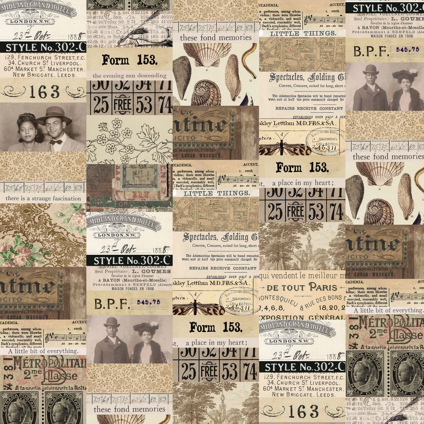 Neutral - Collage by Tim Holtz Palette Neutral