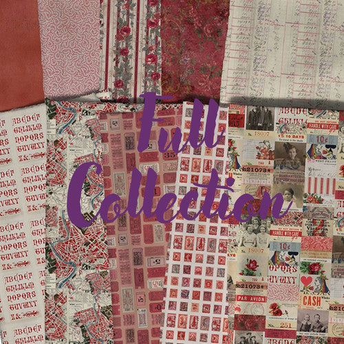 Red – Collage by Tim Holtz Palette Red for Free Spirit