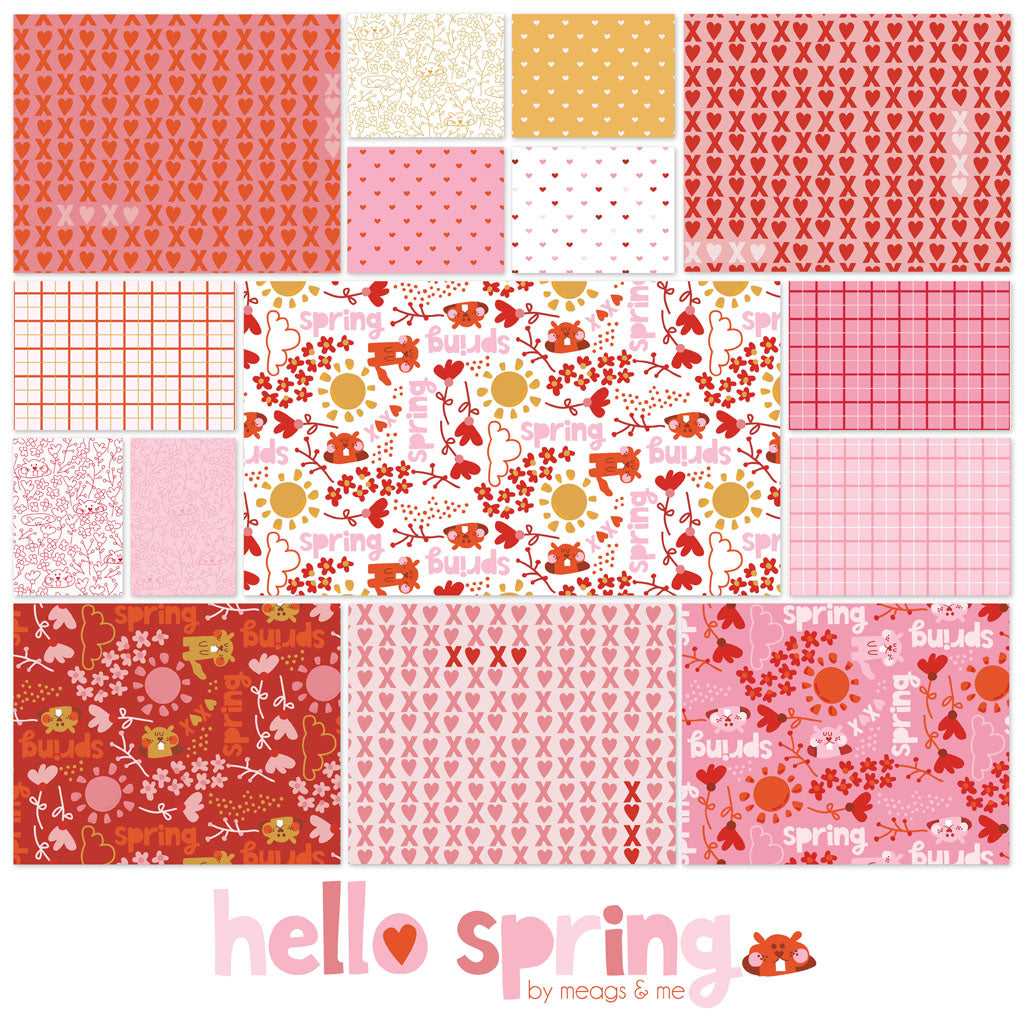 Hello Spring Plaid Y4279-42 Pink