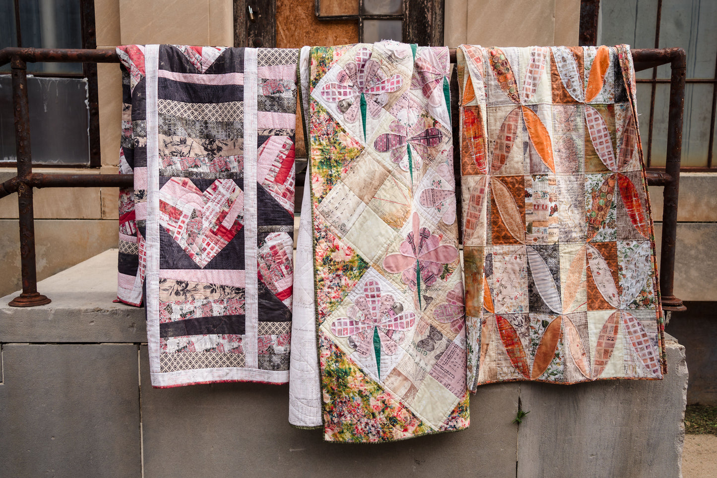 Burnished Quilt Pattern - Featuring Orange Palette by Tim Holtz Free Download