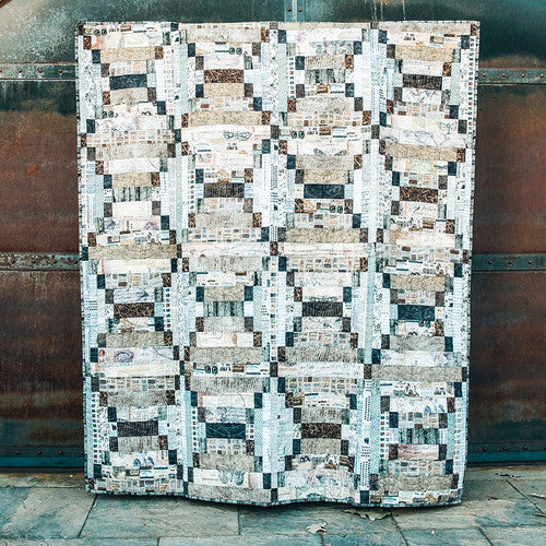 Weathered Quilt Pattern - Featuring Neutral Palette by Tim Holtz Free Download