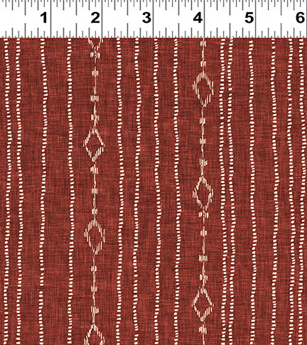 Delilah Woven Y3694-51 Brick by Ester Fallon Lau for Clothworks