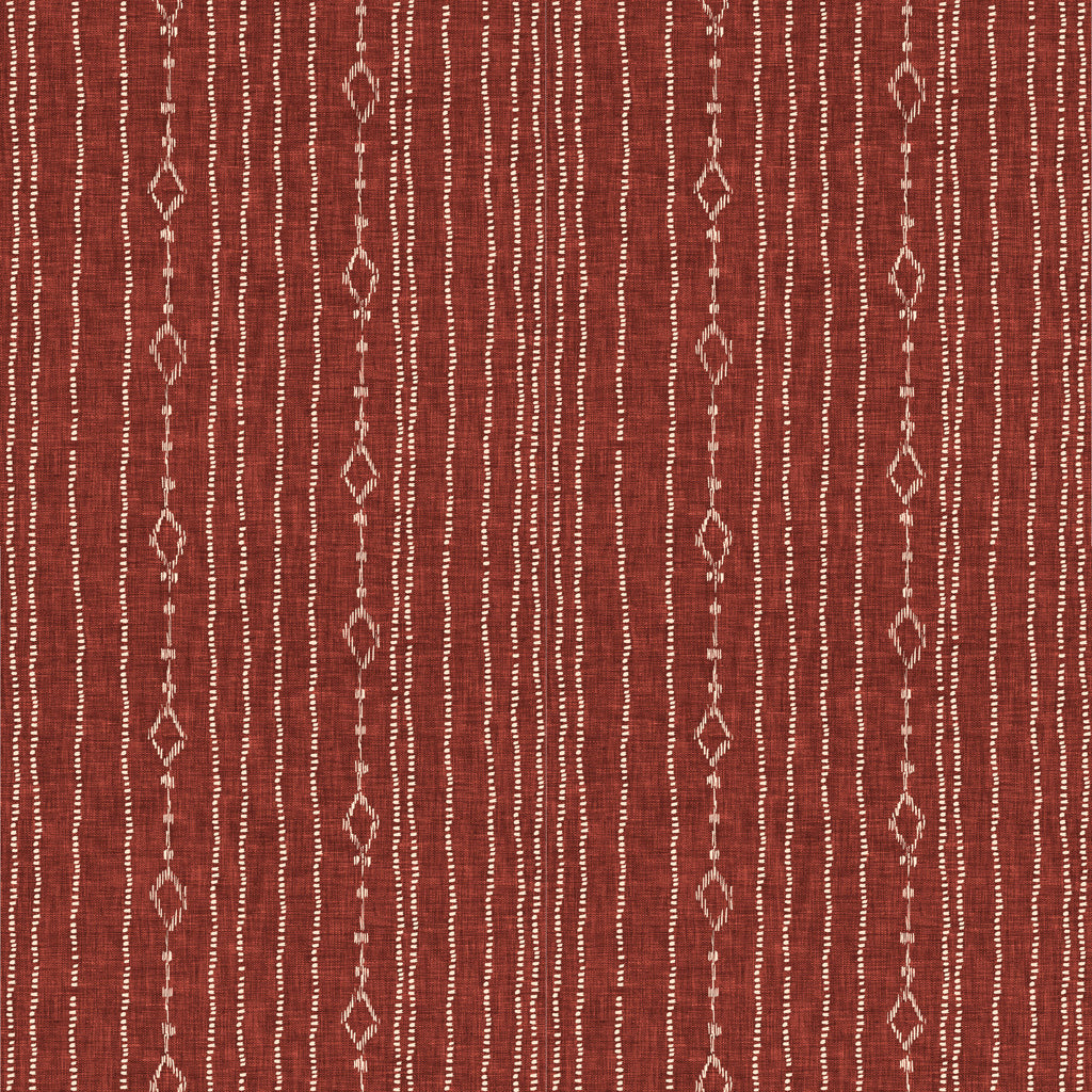 Delilah Woven Y3694-51 Brick by Ester Fallon Lau for Clothworks