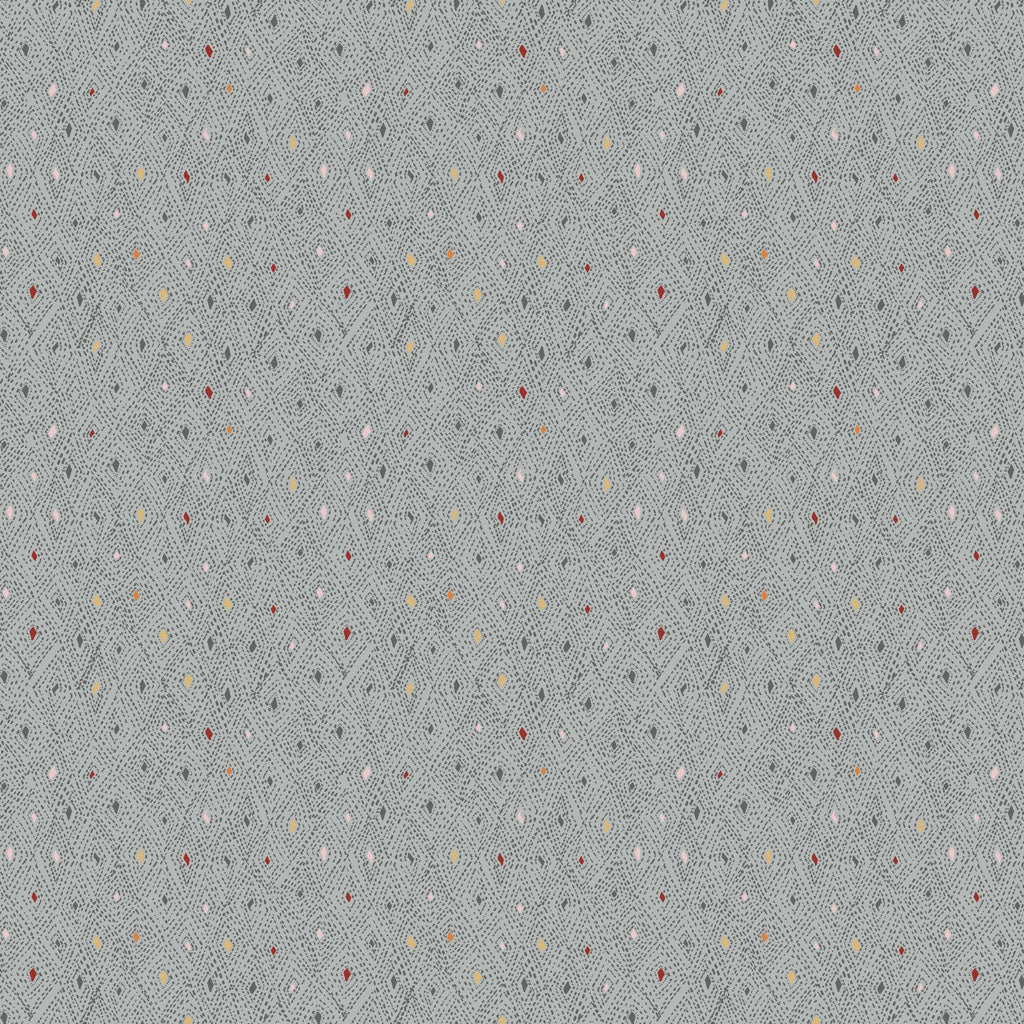 Delilah Jewels Y3695-6 Gray by Ester Fallon Lau for Clothworks