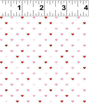 Hello Spring Hearts Y4280-1 White