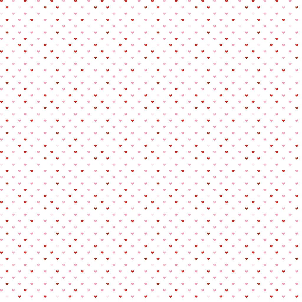 Hello Spring Hearts Y4280-1 White