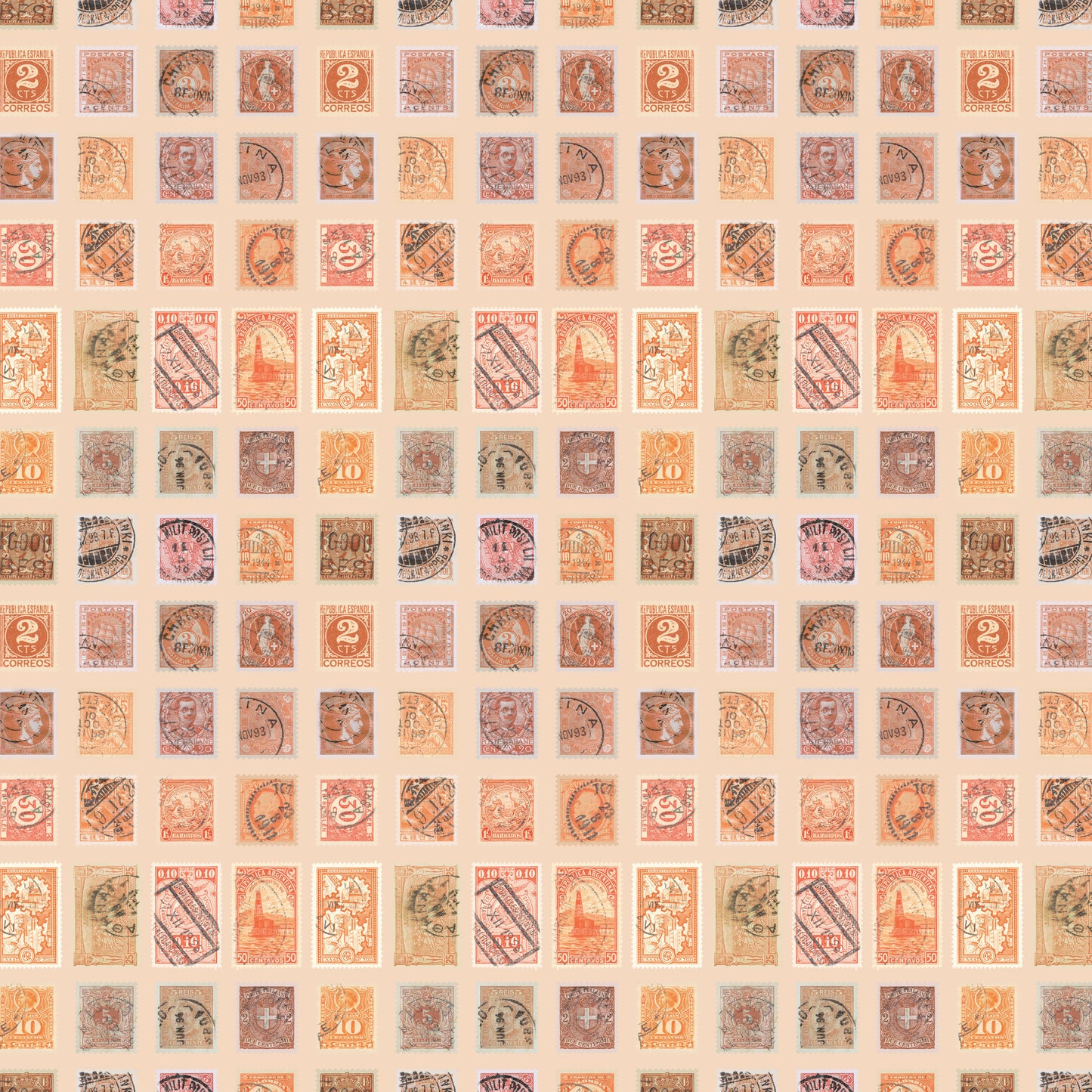 Orange - Stamps by Tim Holtz Palette Orange for Free Spirit