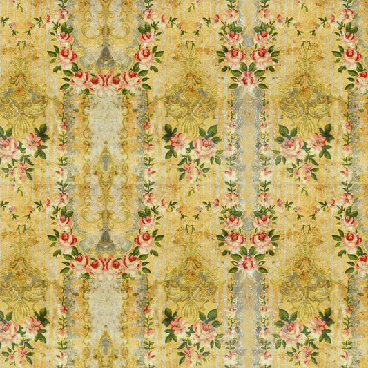 Yellow - Fat Quarter Wallpaper by Tim Holtz Palette Yellow