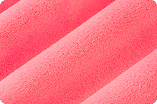 Solid Cuddle Minky 3mm 58/60" Paris Pink