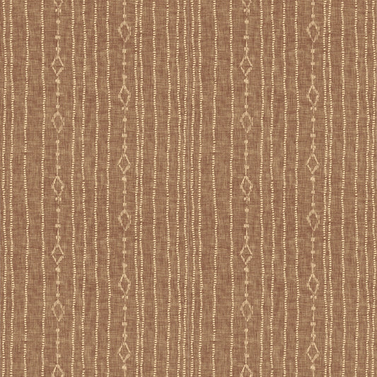 Delilah Woven Y3694-66 Dark Caramel by Ester Fallon Lau for Clothworks